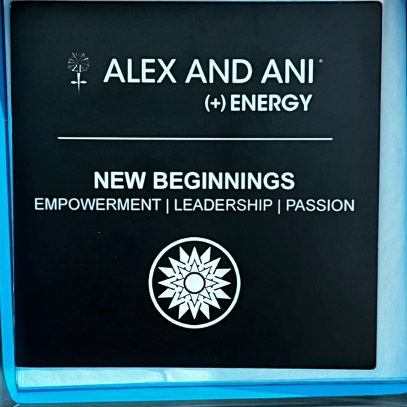Alex and Ani Adjustable (+) Energy New Beginnings Bracelet | EUC - Picture 4 of 6